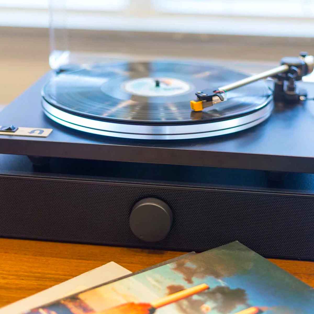 Andover Audio Spinbase Turntable Speaker System - White - Image 3