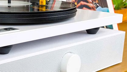 Andover Audio Spinbase Turntable Speaker System - White - Image 7