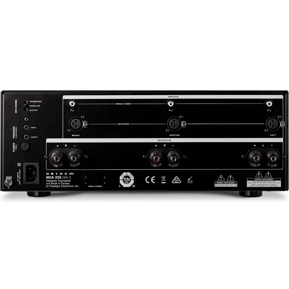 Anthem MCA 325 (Gen 2) 3-Channel Power Amplifier - Image 3