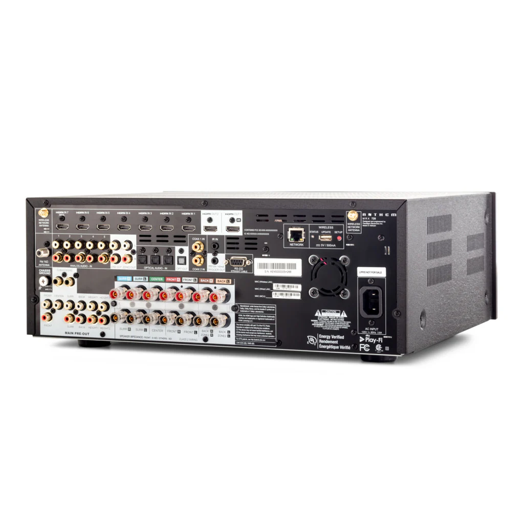Anthem MRX 720 Multi Channel Receiver - Factory Refurbished - Image 4
