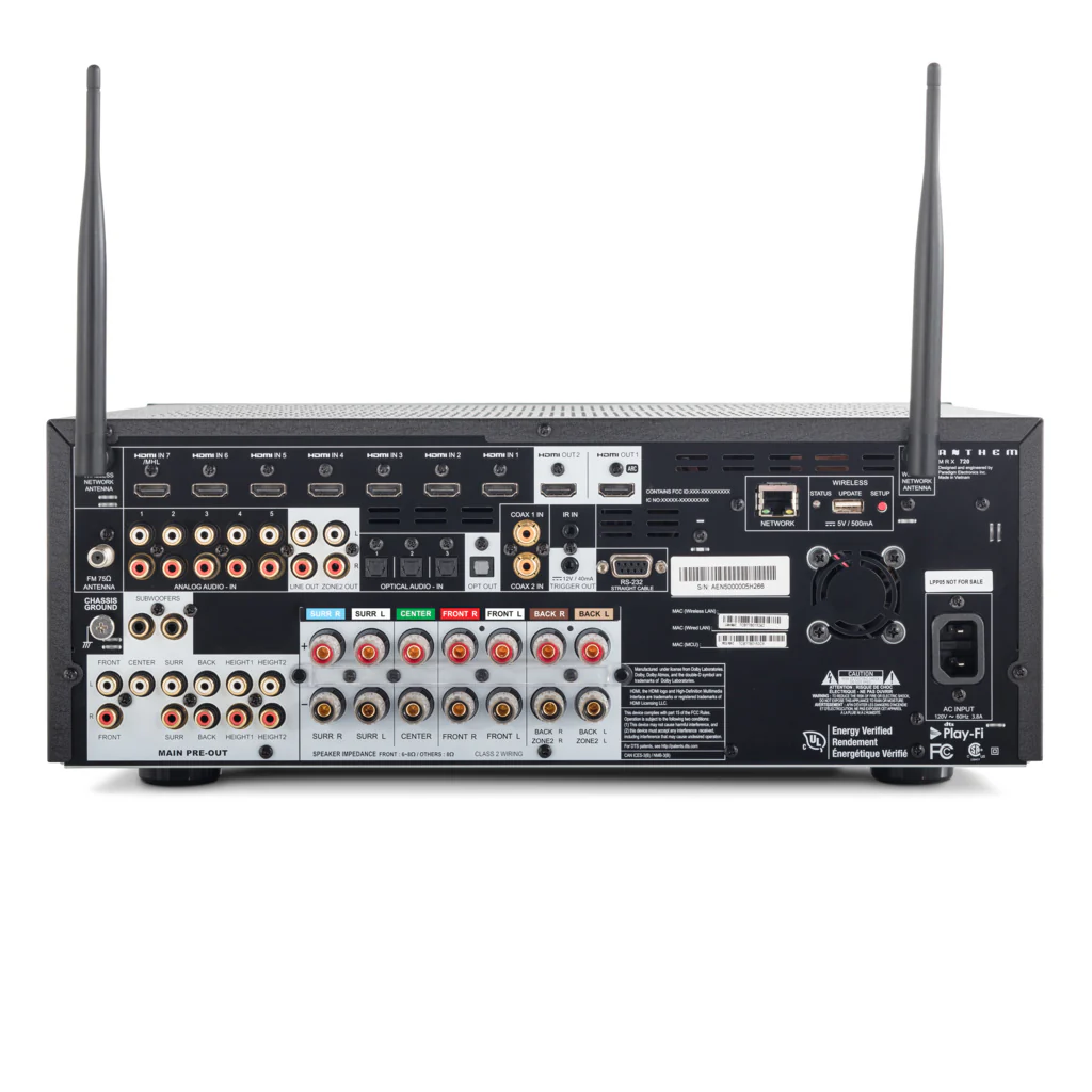 Anthem MRX 720 Multi Channel Receiver - Factory Refurbished - Image 5