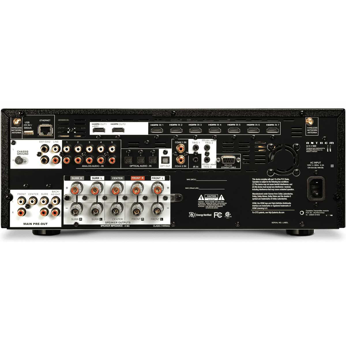 Anthem MRX 540 8K Home Theater Receiver - Image 6