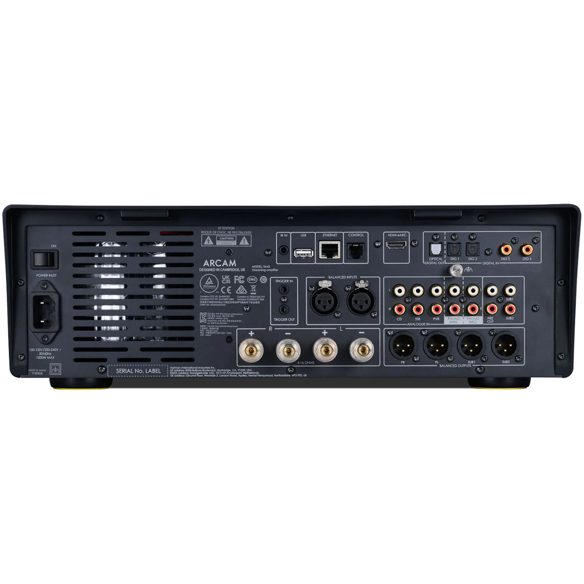 ARCAM SA45 Streaming Integrated Amplifier - Image 4