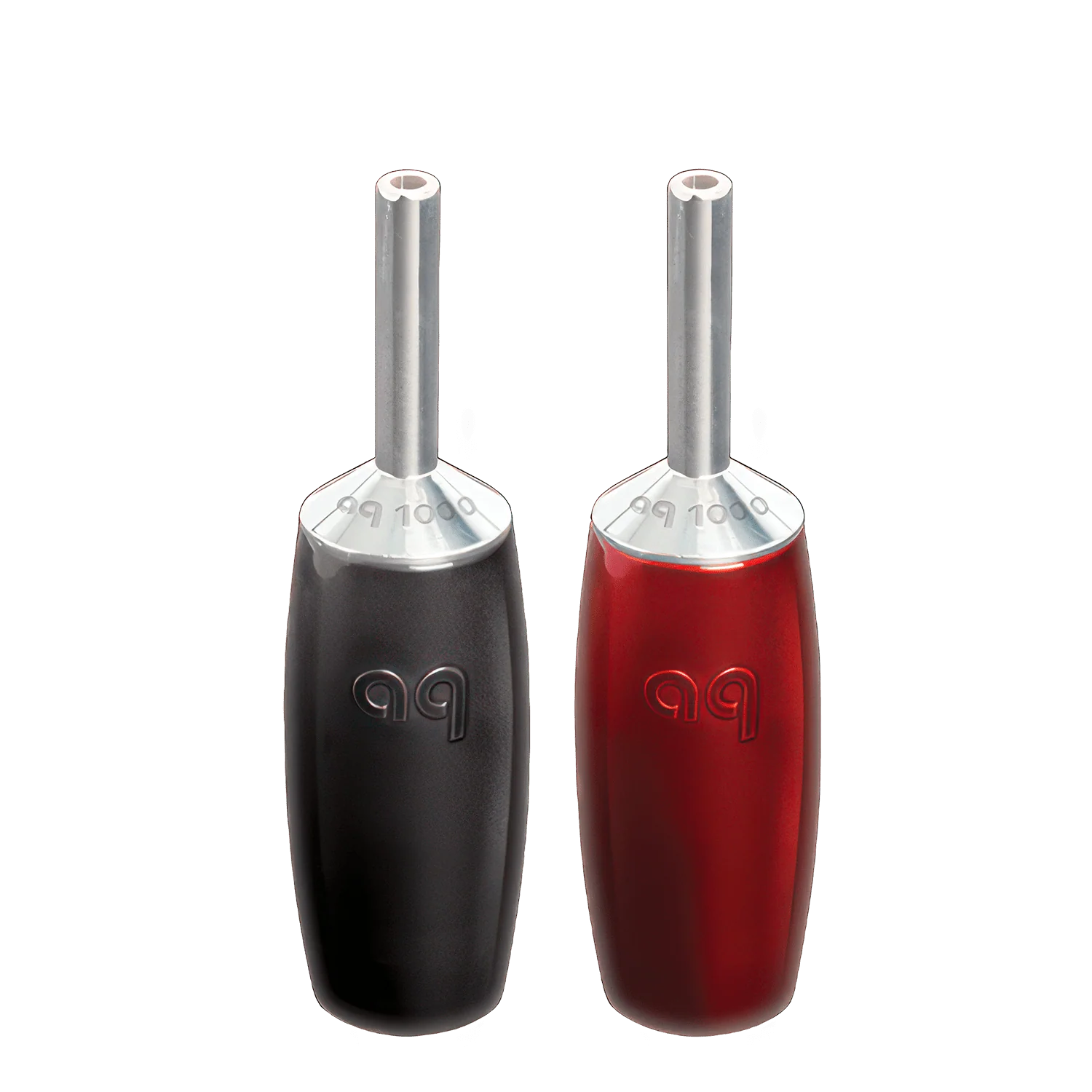 AudioQuest 1000 Series Banana Speaker Connectors – Fits Standard Banana Jacks (Supports up to 9 AWG)