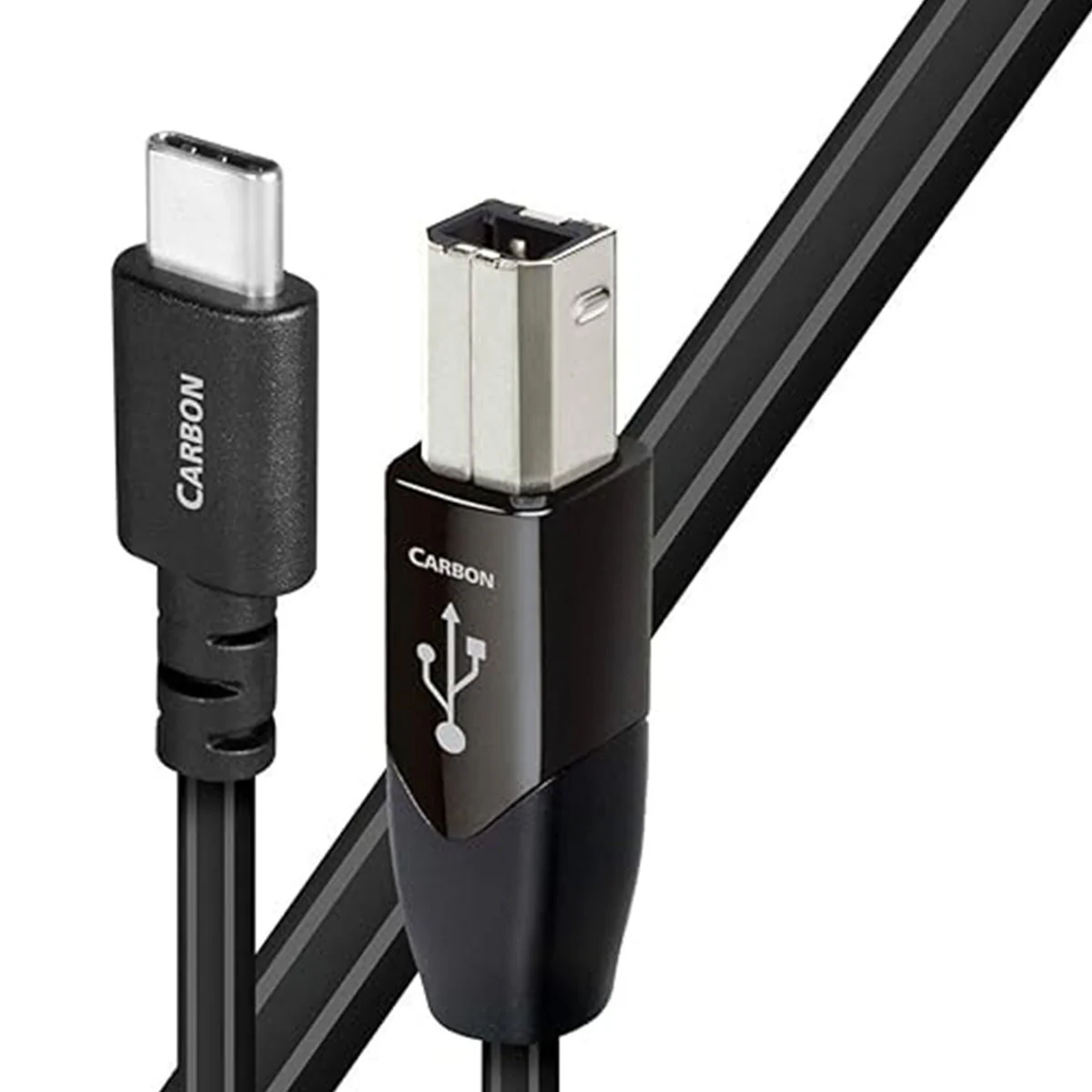 AudioQuest Carbon USB B to C Cable, 4.92 Feet