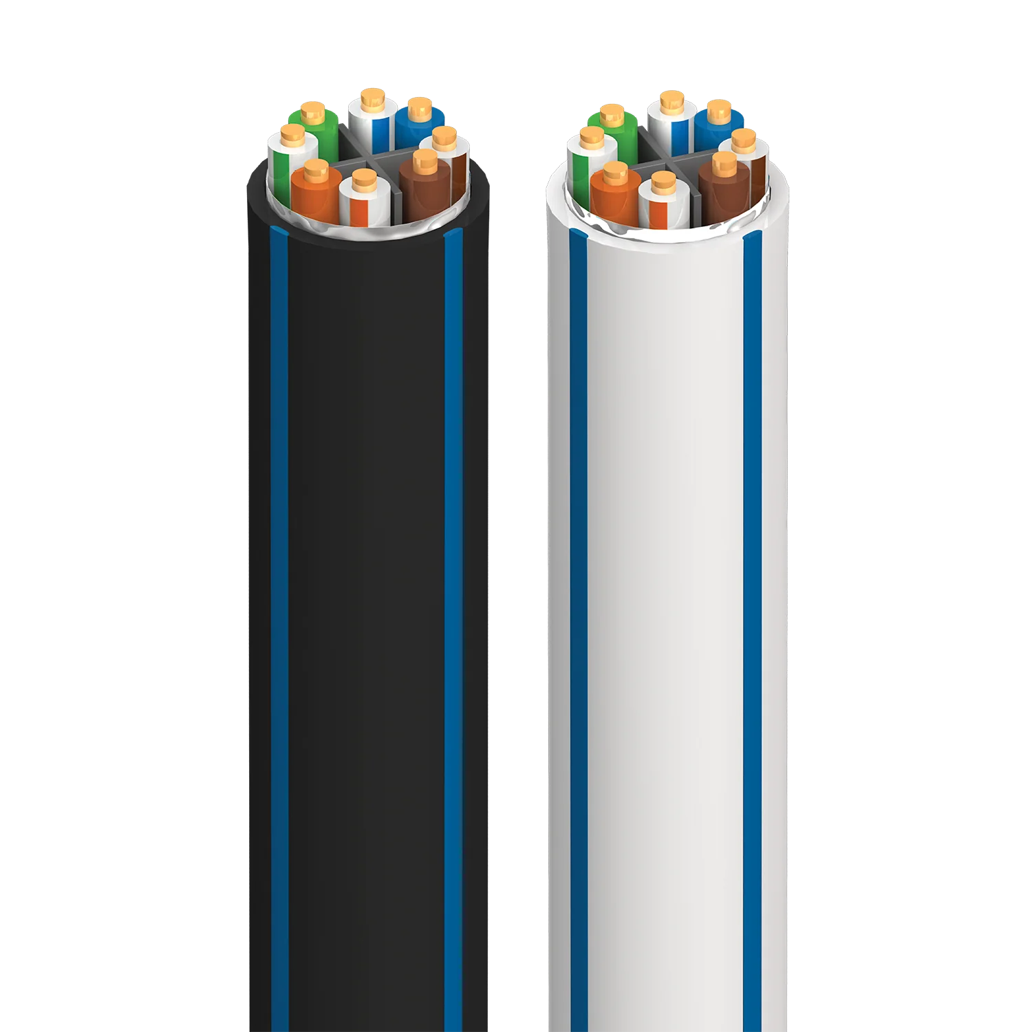 AudioQuest CAT 600 FMJ CL3/FT4 In-Wall Rated Bulk CAT6 RJ/E Ethernet Cable