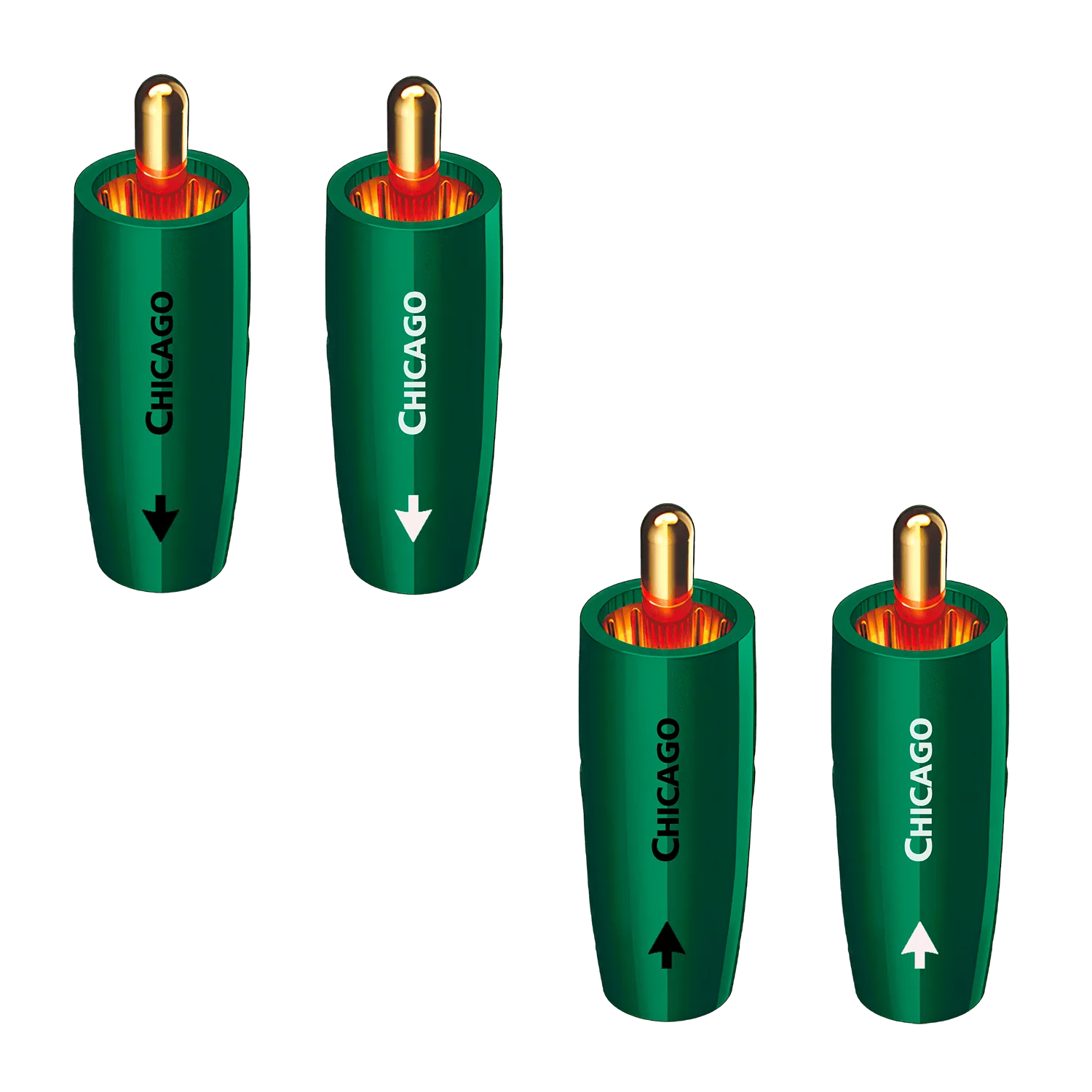 AudioQuest Chicago RCA Plugs Field Termination Connectors