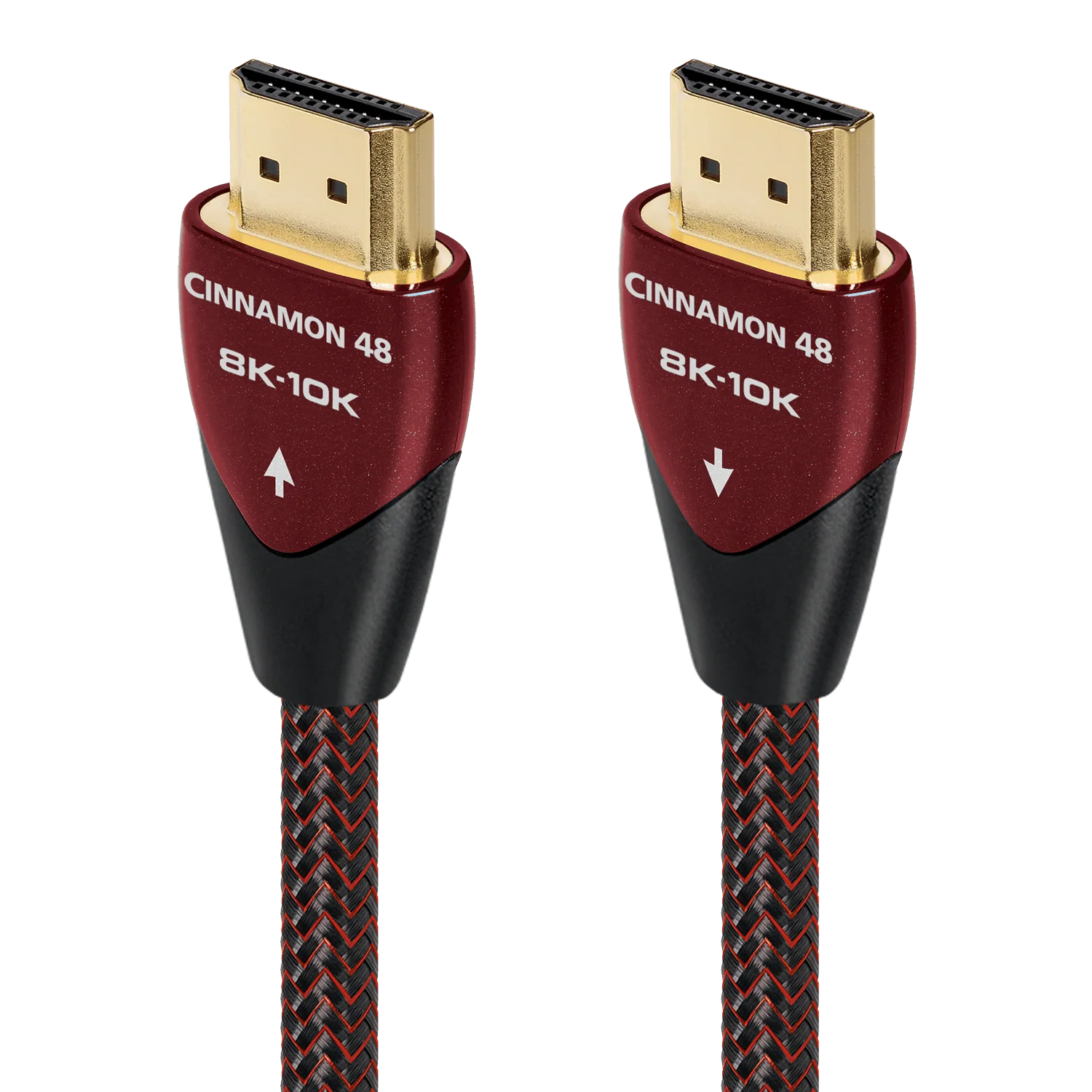AudioQuest Cinnamon 48 i-Pack 2.1 HDMI Cable - 8K/10K Ultra HD, Gaming, High-Speed, 48Gbps, HDR, eARC - Installer 5-Pack - Image 2
