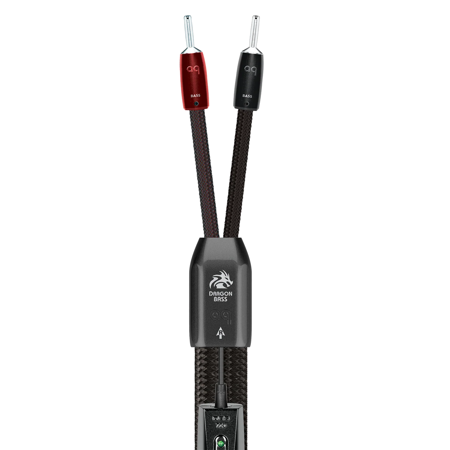 AudioQuest Dragon BASS Speaker Cable w/ ZERO-Tech and RF/ND-Tech for Midrange and Bass