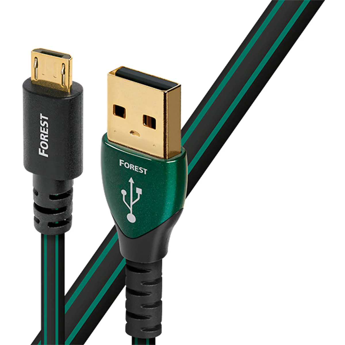 AudioQuest OPEN BOX Forest USB to Micro High Definition Digital Audio Cable - 0.75mExcellent Condition