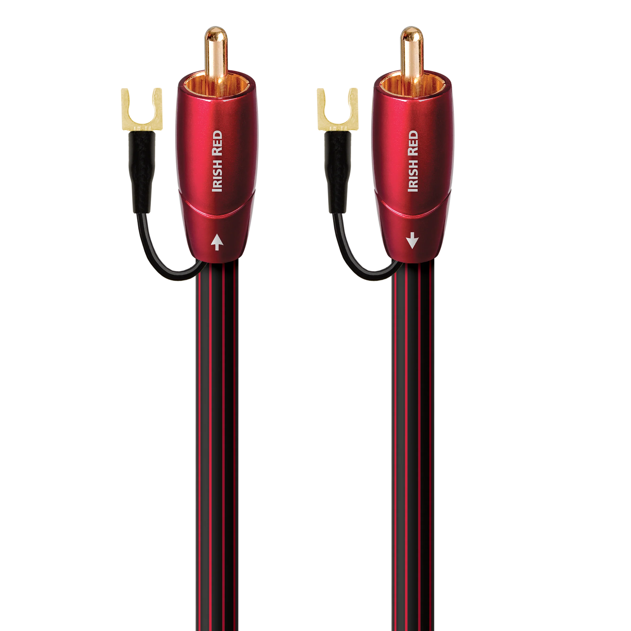 AudioQuest Irish Red RCA Low-Frequency Subwoofer Audio Interconnect - Image 2