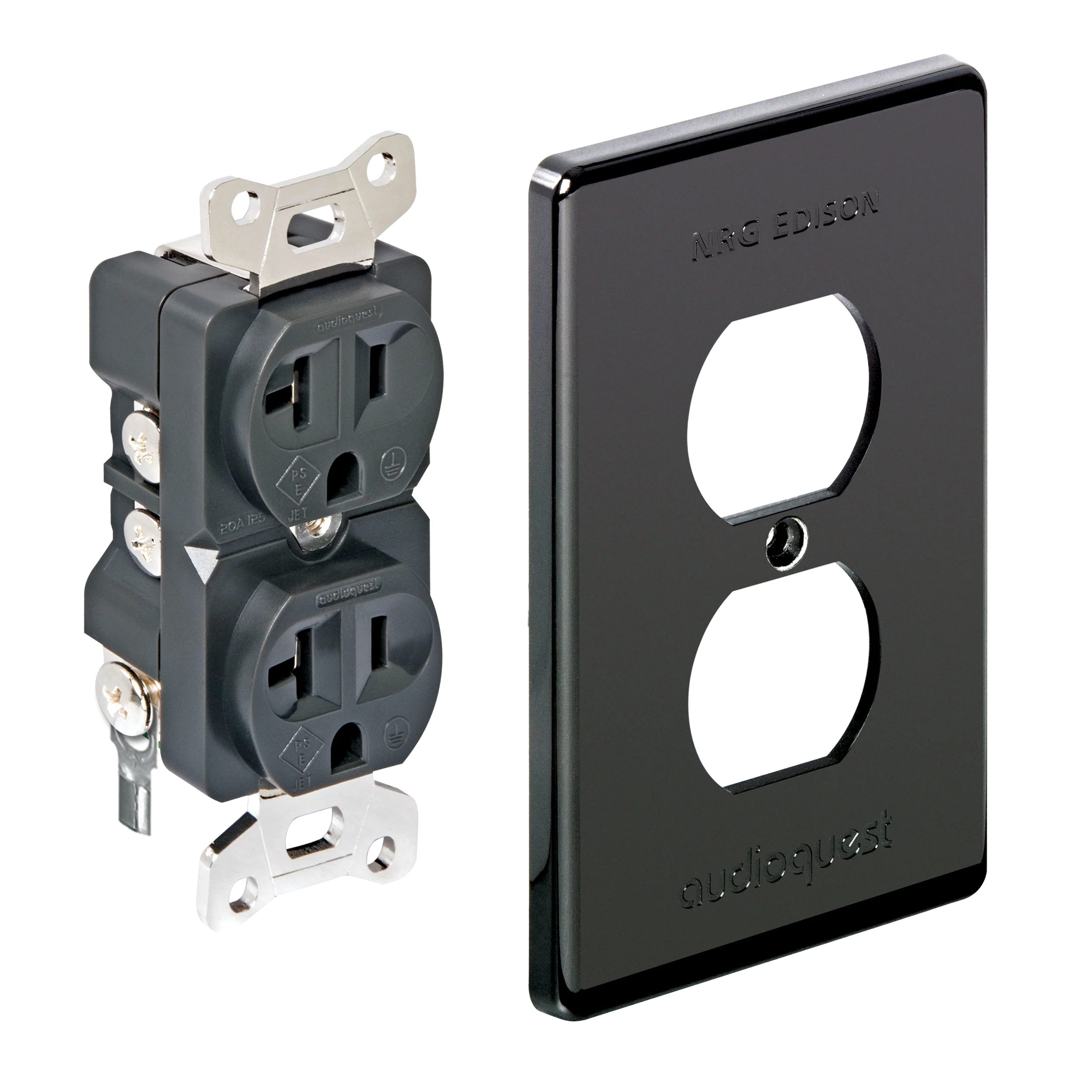 AudioQuest NRG Edison Duplex Wall Outlet - Image 2