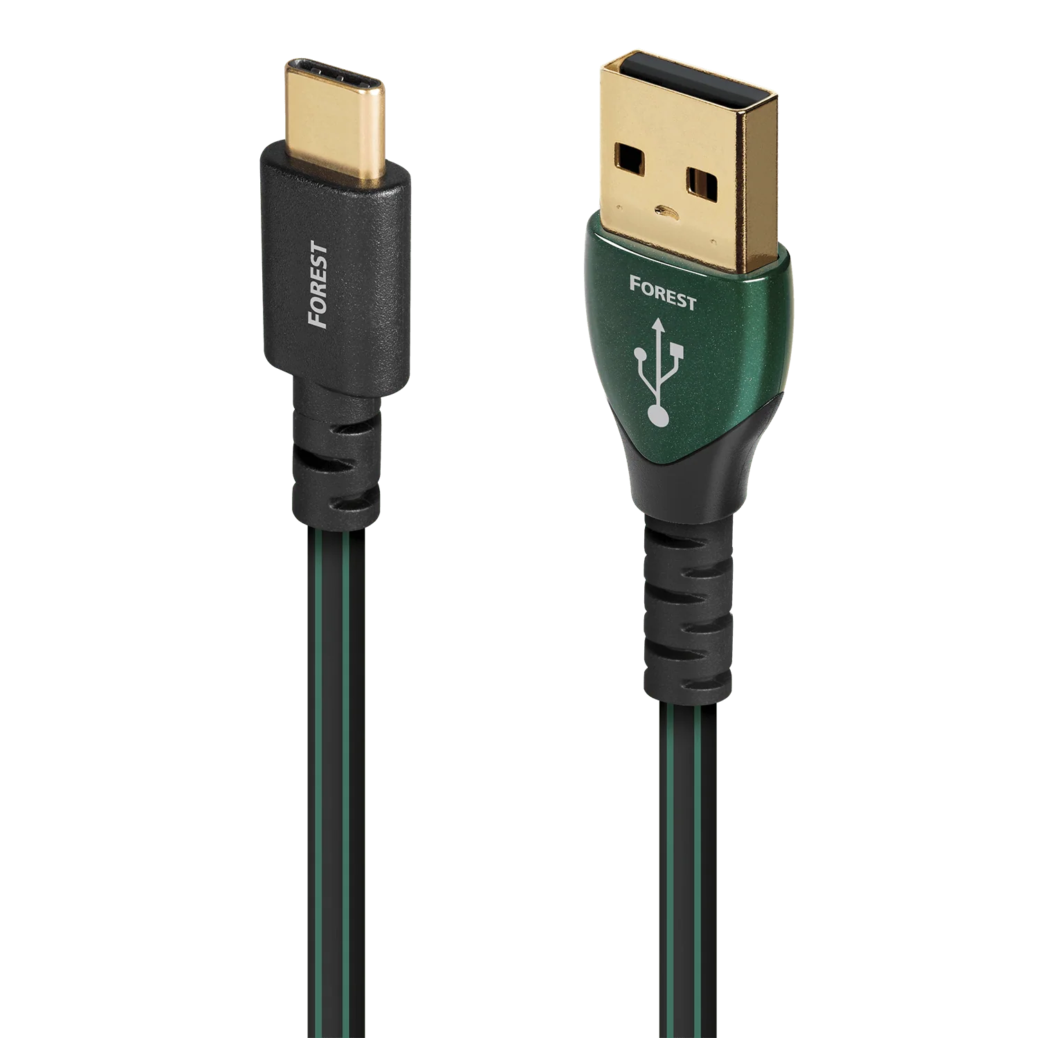 AudioQuest OPEN BOX Forest USB-C to A Cable - 1.5 Meter - A Grade
