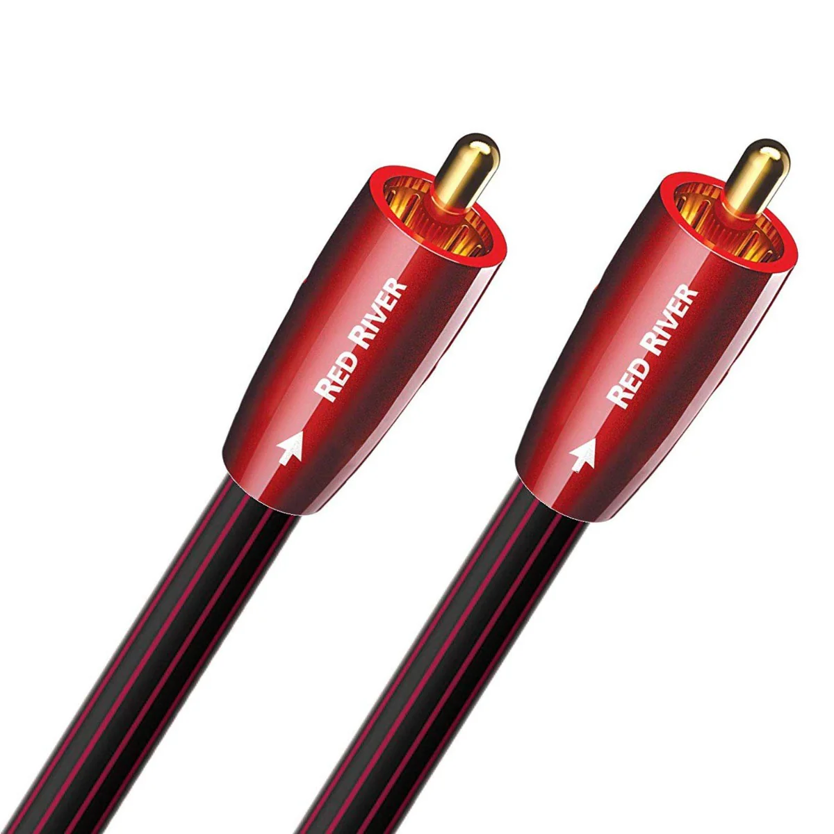 AudioQuest OPEN BOX Red River RCA Cable with PVC Jacket - 2 Meter - A Grade