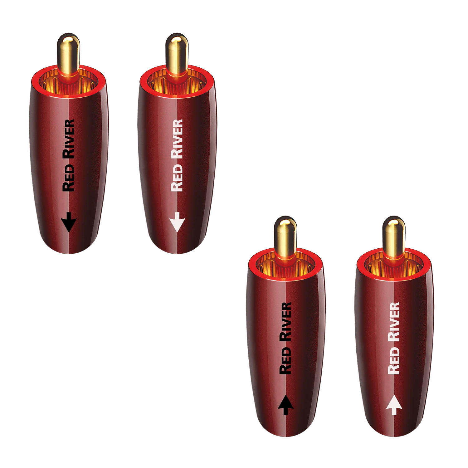 AudioQuest Red River RCA Field Termination Connectors