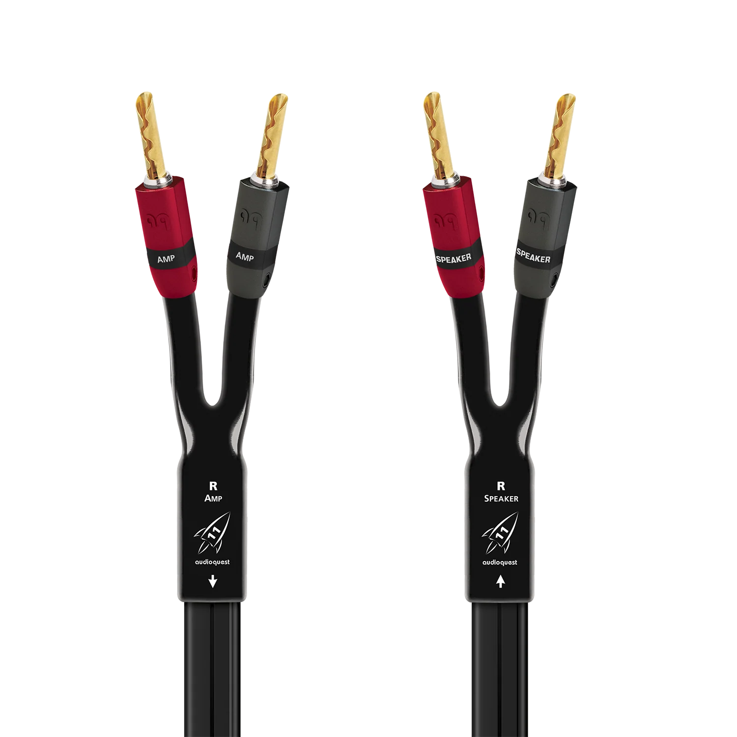 AudioQuest Rocket 11 Full-Range Speaker Cable w/ SureGrip 300 Connectors