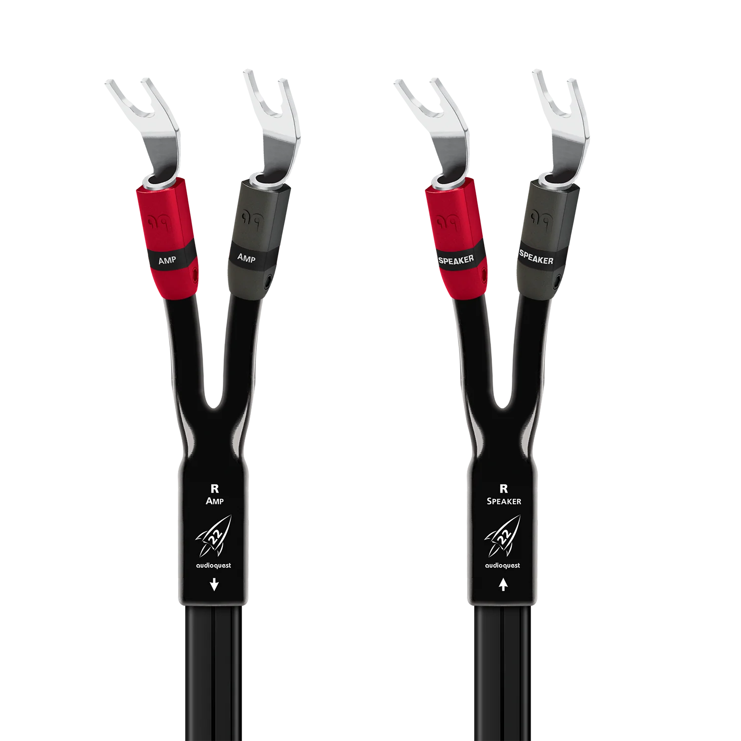AudioQuest Rocket 22 Full-Range Speaker Cable w/ SureGrip 300 Connectors - Image 4
