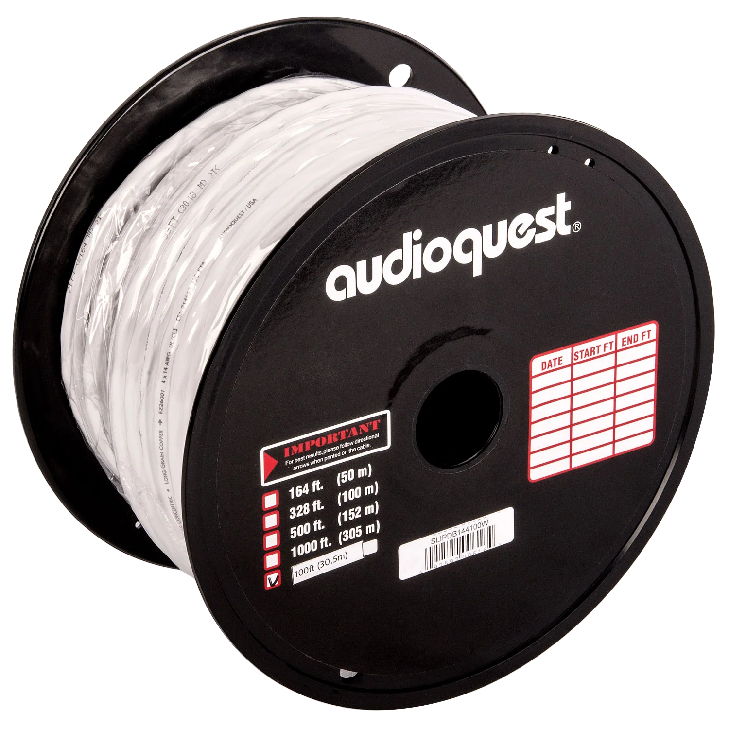 AudioQuest SLiP/DB-14/2 CL3/FT4 In-Wall & Direct Burial Rated Bulk Speaker Cable - Image 2