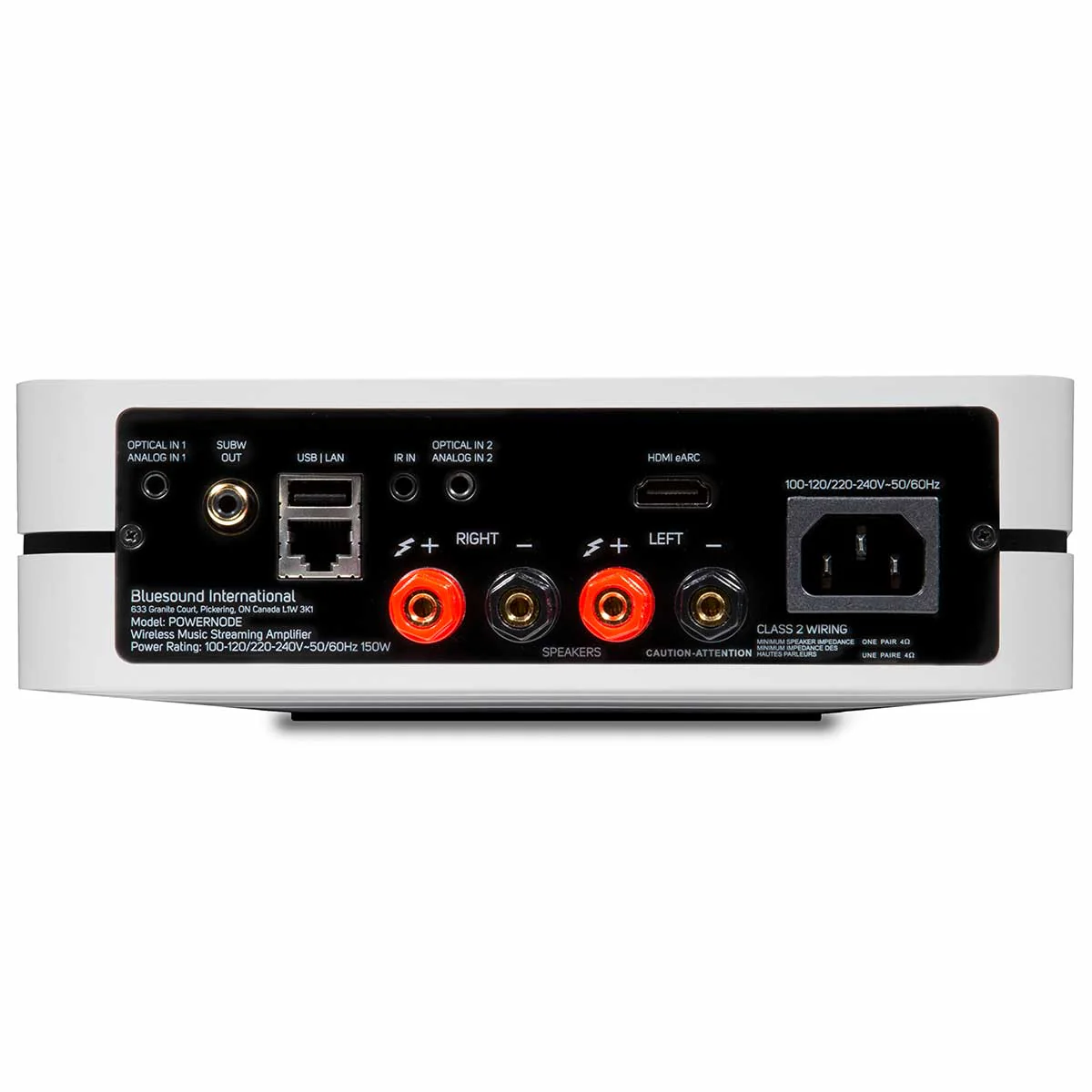 Bluesound PowerNode N330 Wireless Multi-Room Hi-Res Music Streaming Amplifier - Image 9