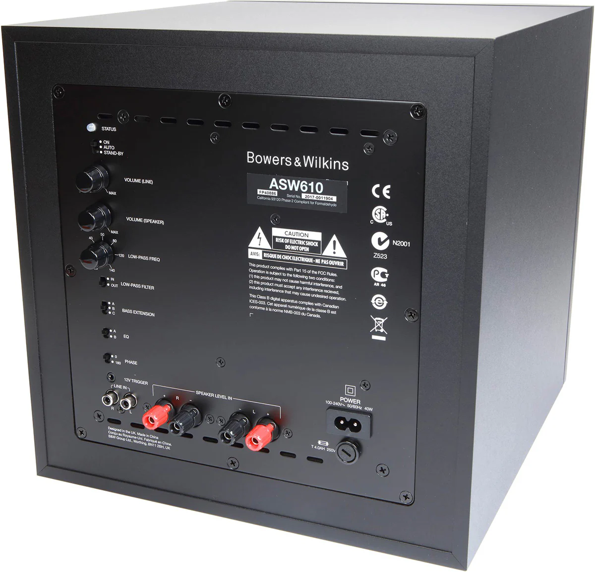 Bowers & Wilkins ASW610 Subwoofer - Image 5