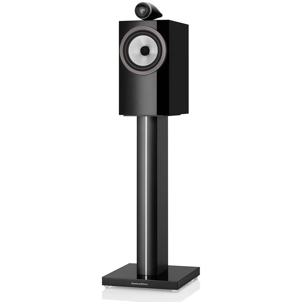 Bowers & Wilkins OPEN BOX 705 S3 2-Way Stand Mount Bookshelf Loudspeakers - Gloss Black - Pair-Excellent Condition - Image 8