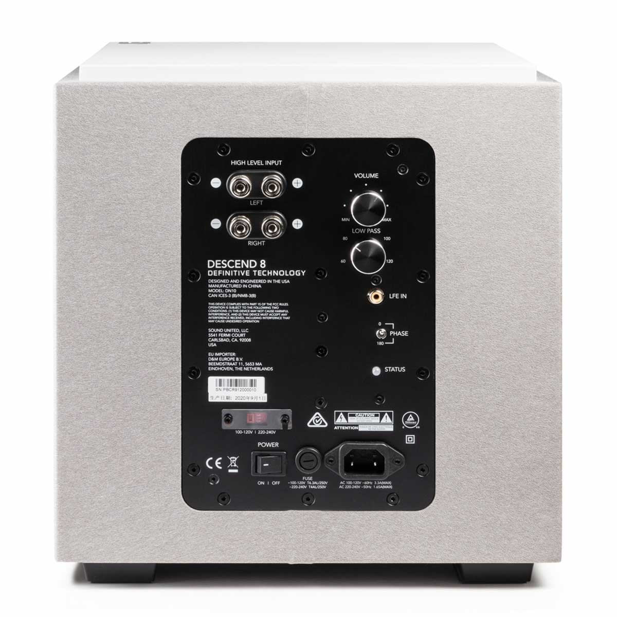 Definitive Technology Descend DN8 Ultra-Performance 8" Subwoofer - Image 15