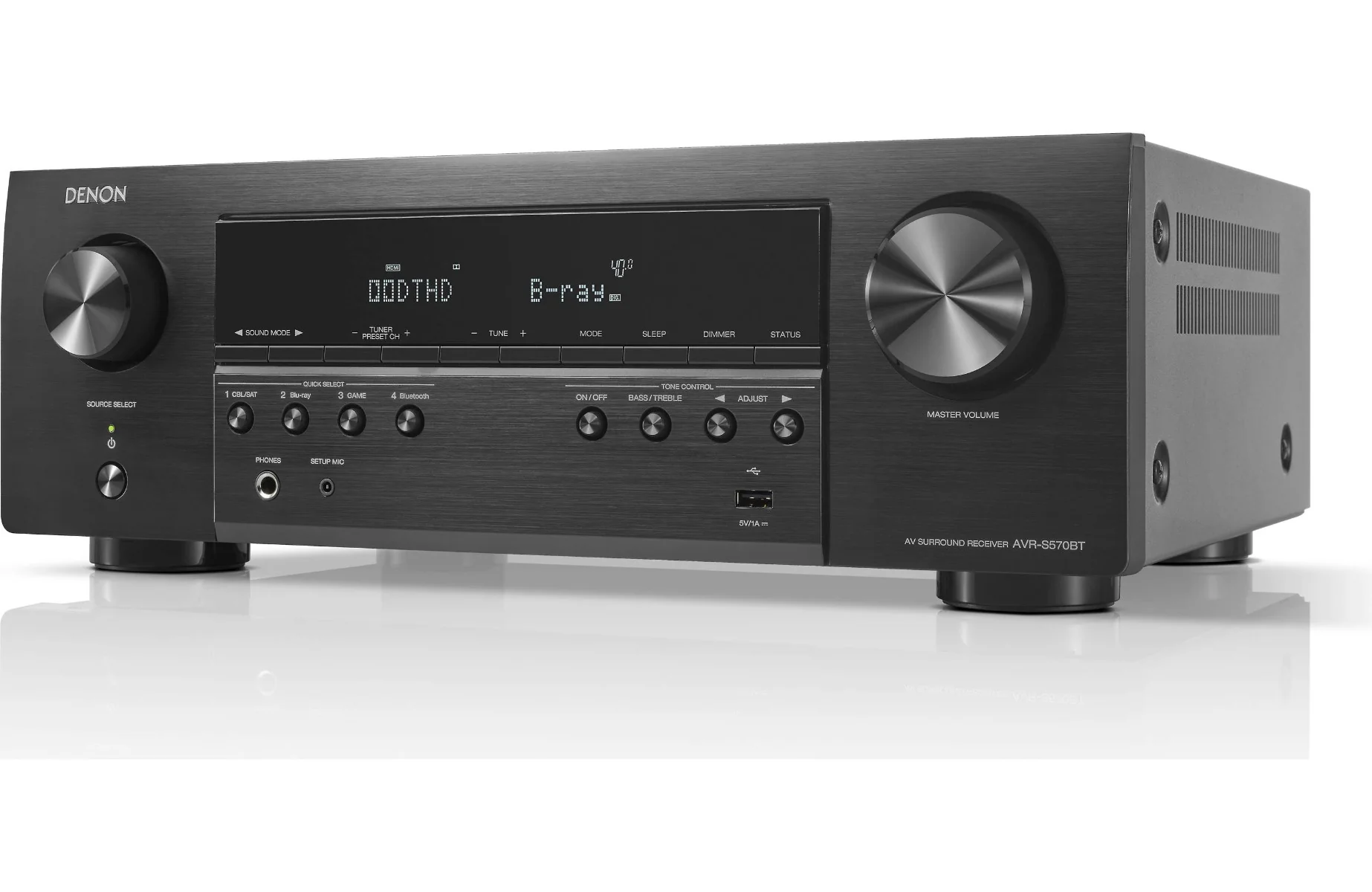 Denon AVR-S570BT 5.2 Channel Receiver - Image 3