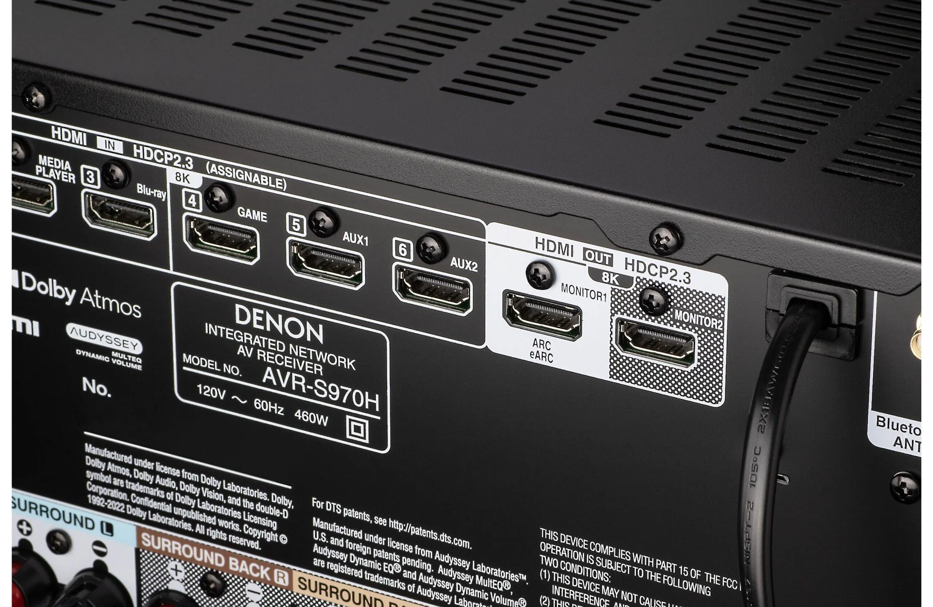 Denon AVR-S970H 7.2 Channel Receiver - Image 3
