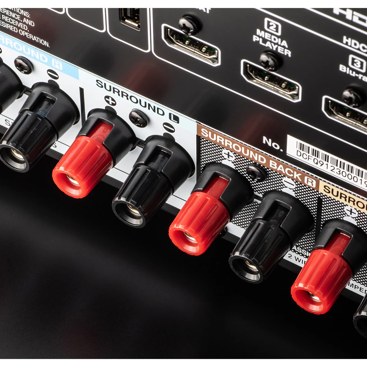 Denon AVR-X1800H Home Theater Receiver - Image 9