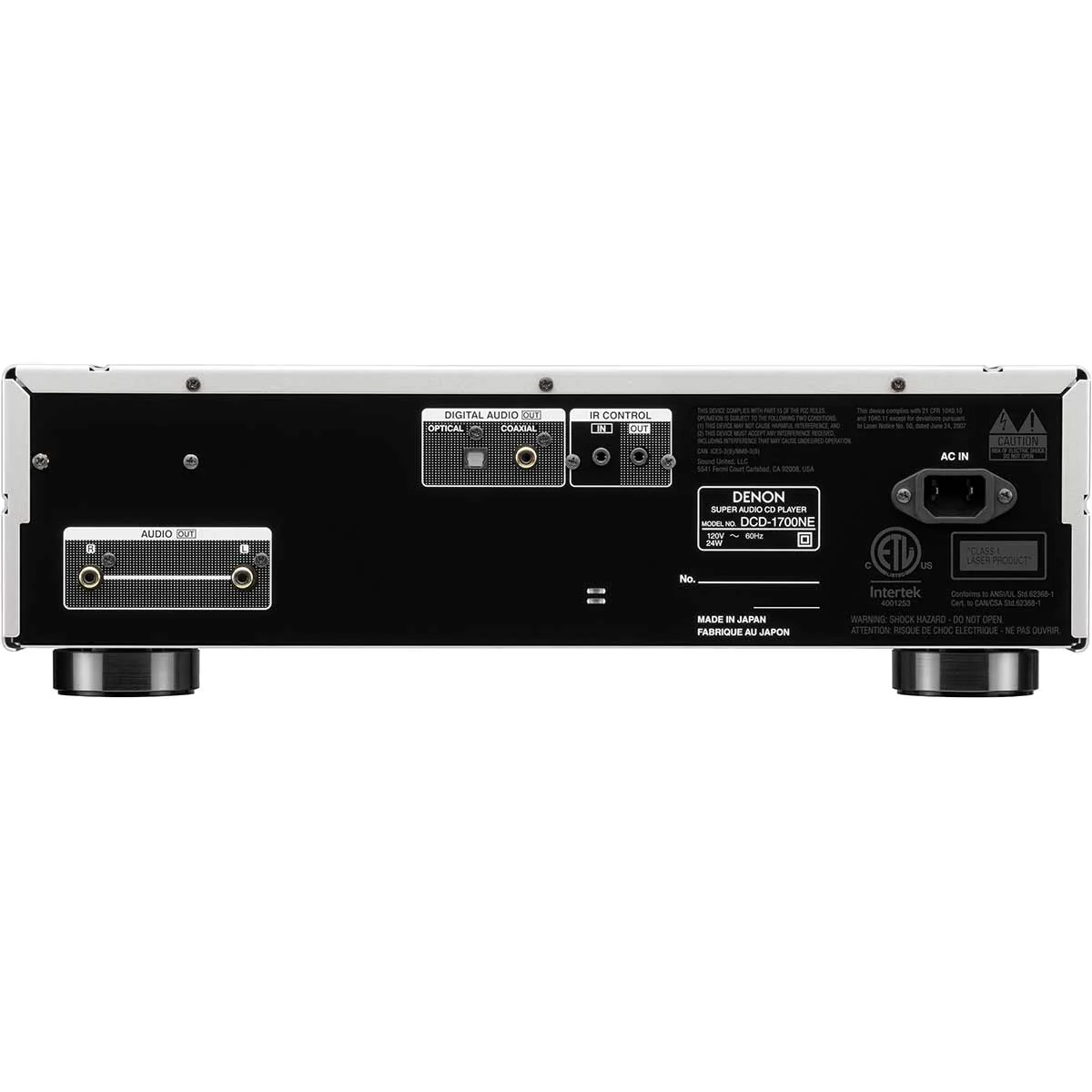 Denon DCD-1700NE CD/SACD Player - Image 13