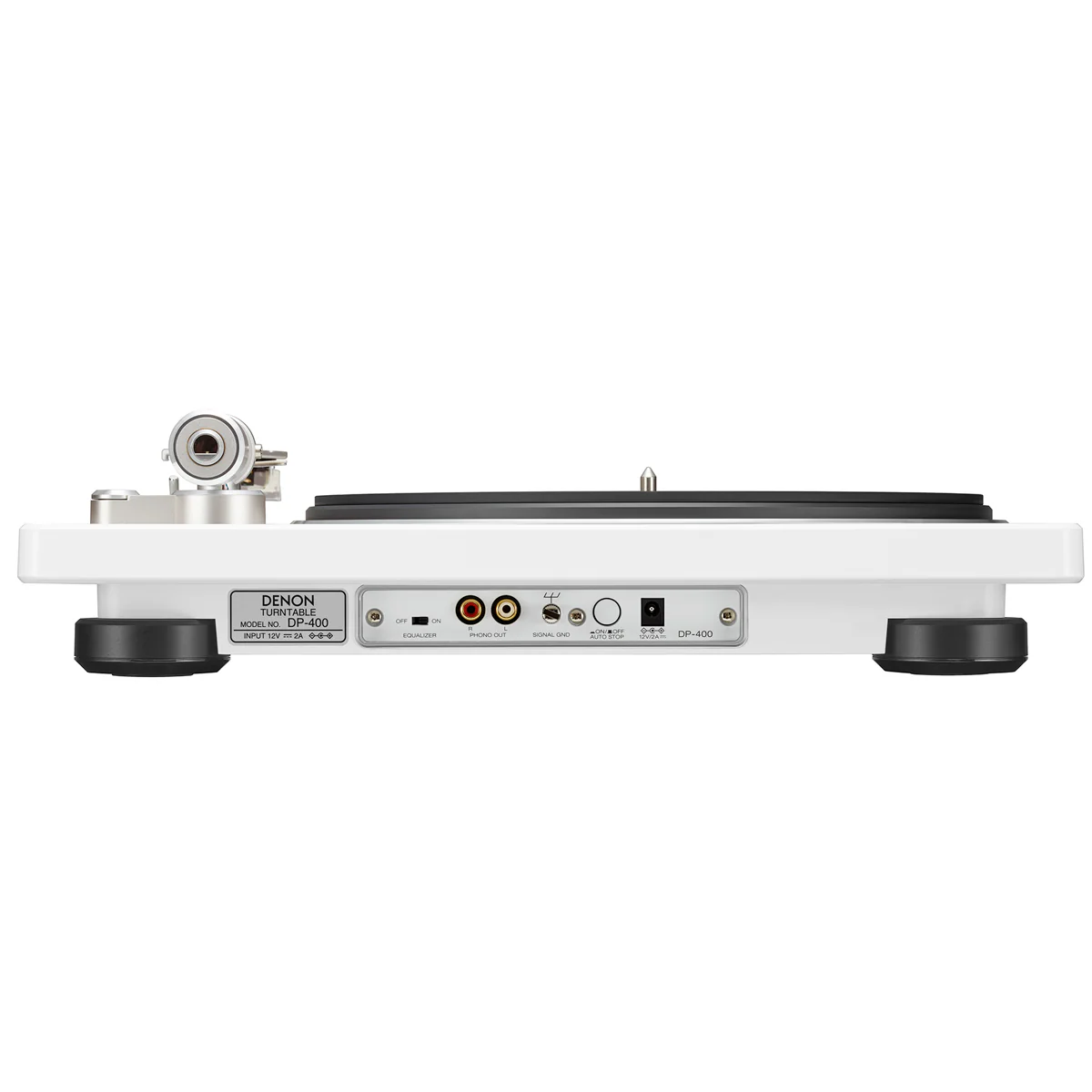 Denon DP-400 Semi-Automatic Turntable w/ Built-In Preamp - Image 15