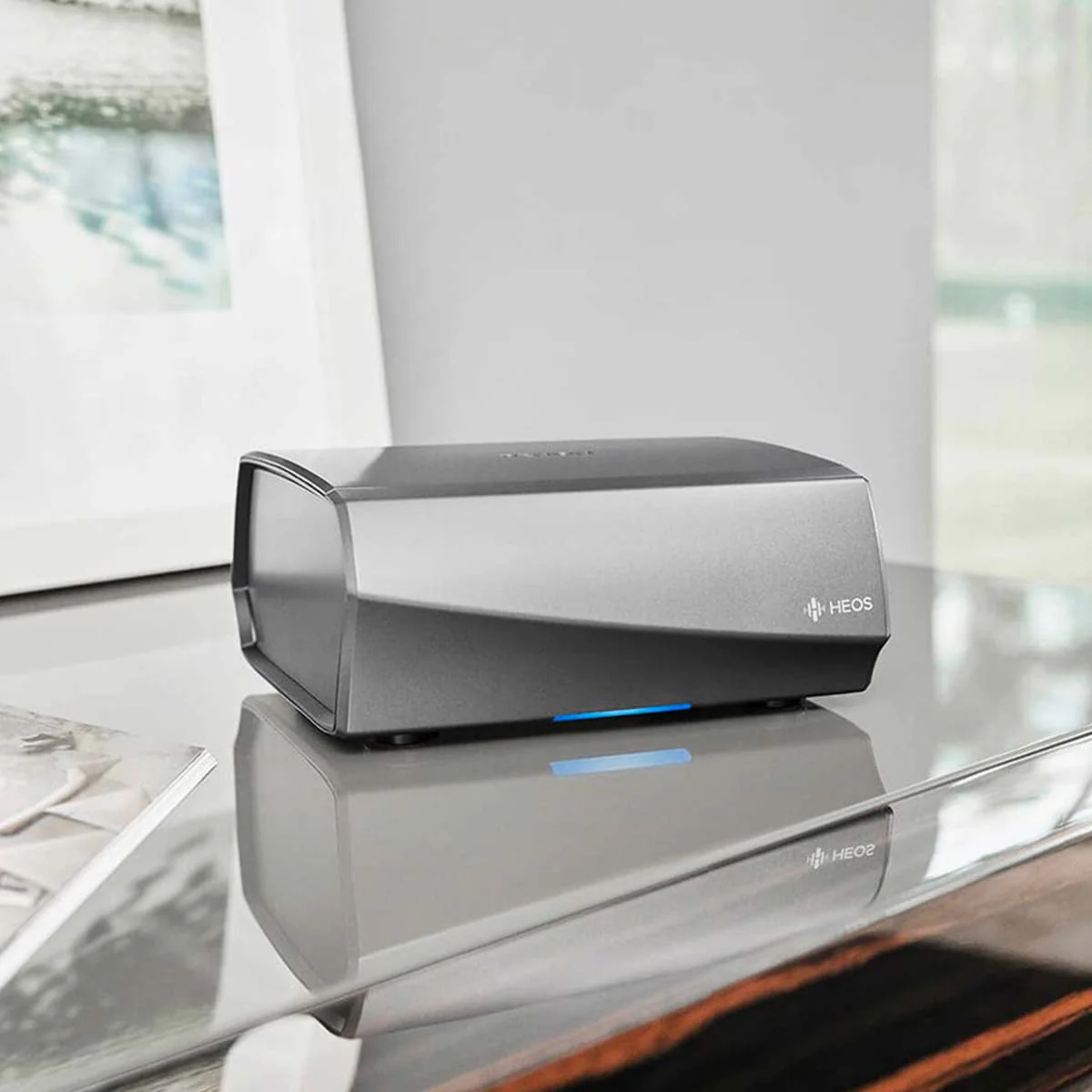 Denon HEOS Link Wireless Pre-Amplifier For Multi-Room Audio - Series 2 (New Version), Amazon Alexa Compatibility, Powered Subwoofer Connection, Black with Silver, 2.91 x 6.14 x 5.83 - Image 6
