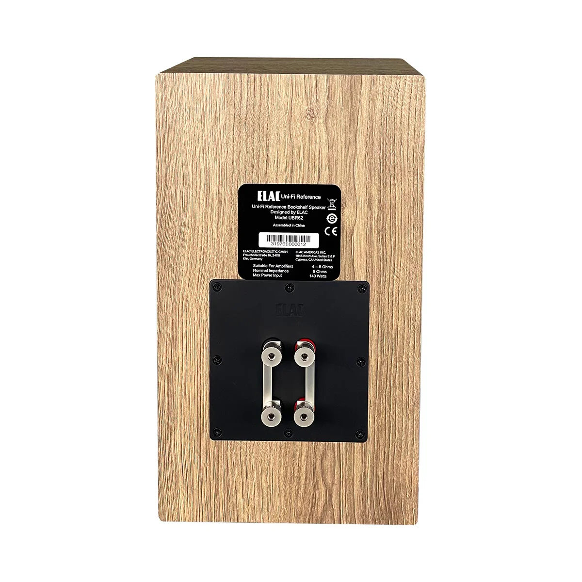 ELAC Uni-Fi Reference UBR62 3-Way Bookshelf Speaker - Pair - Image 16