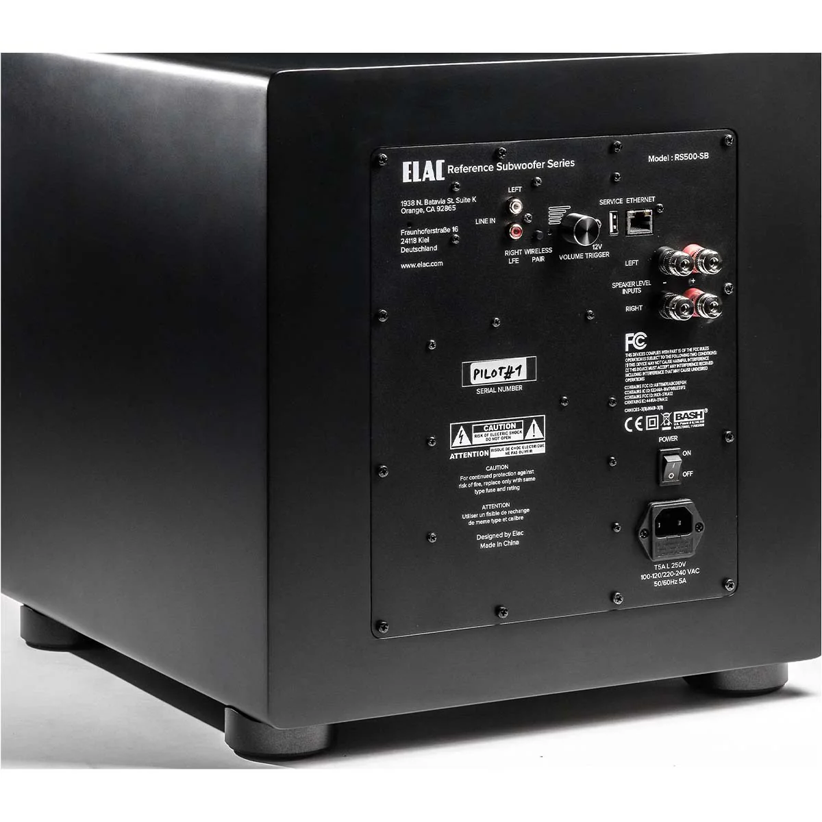 ELAC Varro RS500-SB Reference 10" Powered Subwoofer - Image 5