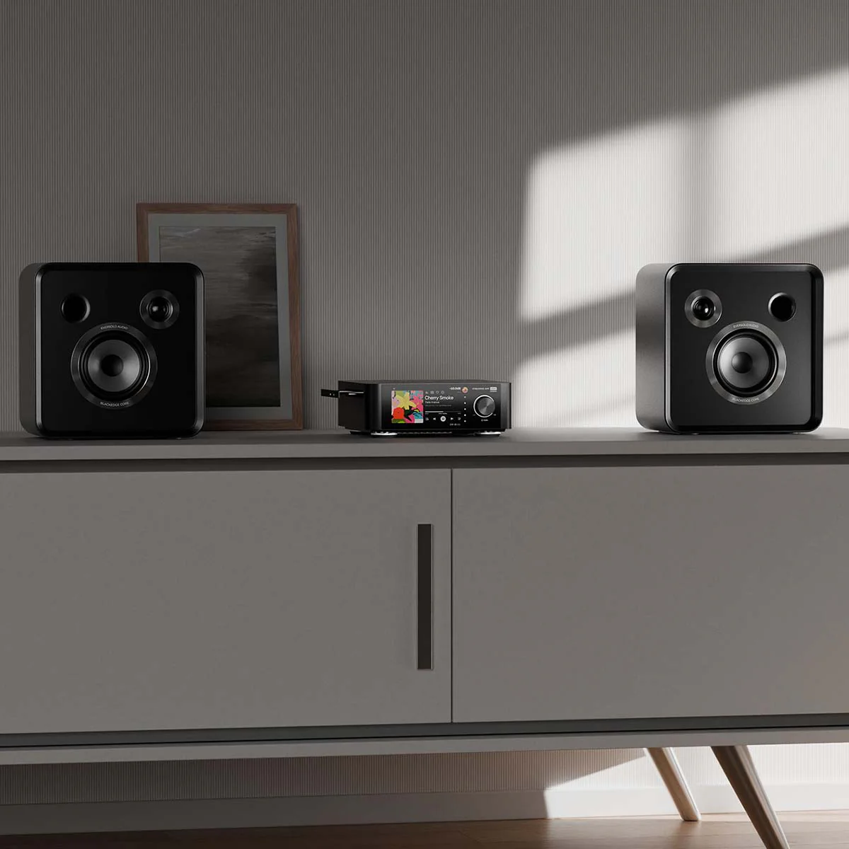 Eversolo SE100 Passive HiFi Bookshelf Speakers - Black - Pair - Image 12