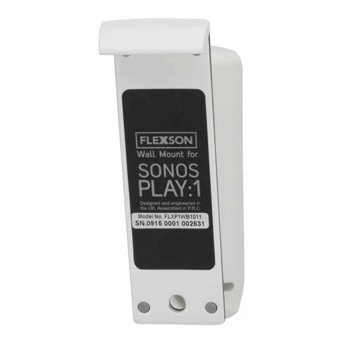 Flexson Wall Mount For Sonos Play:1 With Installation Hardware (Pair, White) - Image 3