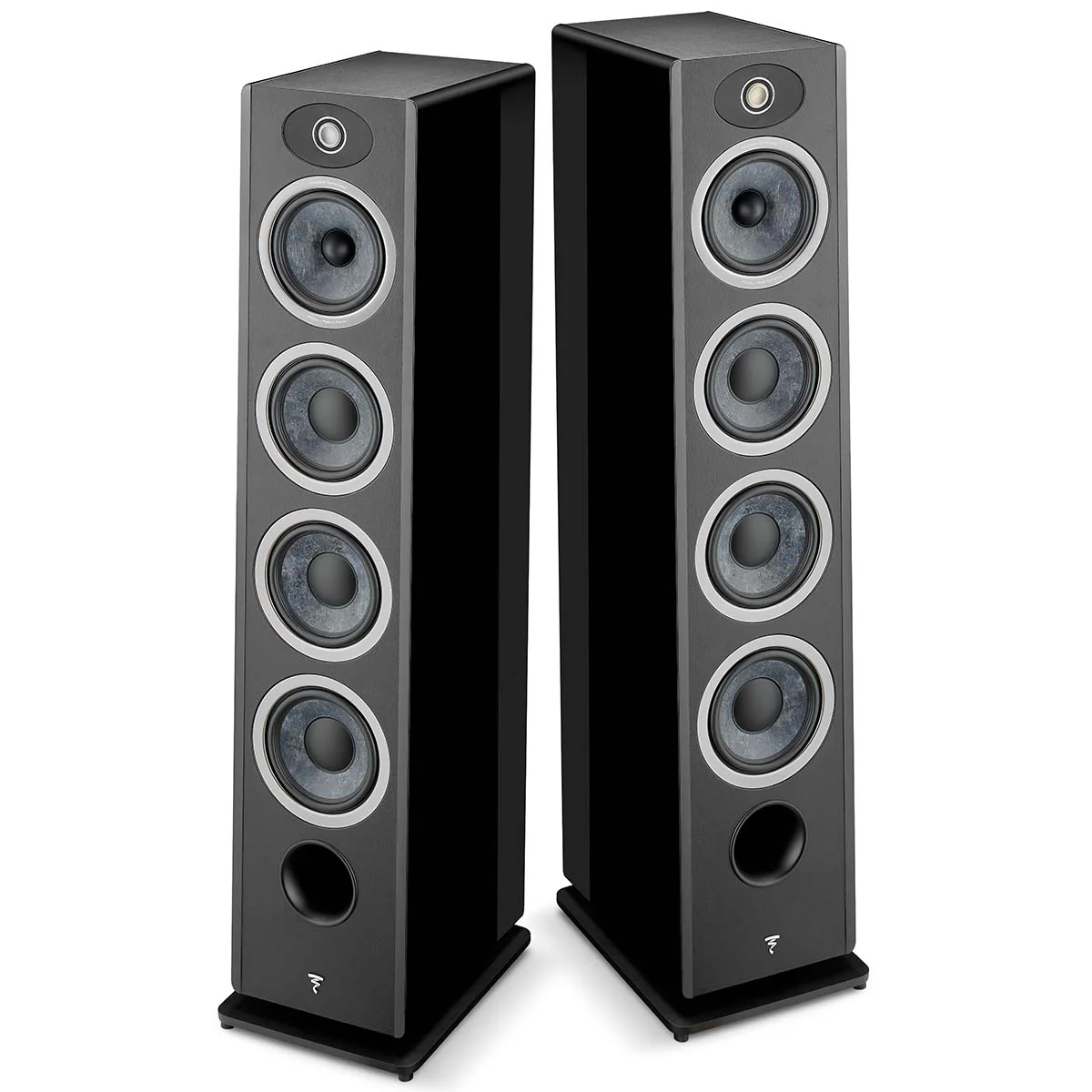 Focal Omada N3 Floor Standing Speaker Black High Gloss - Each - Image 5