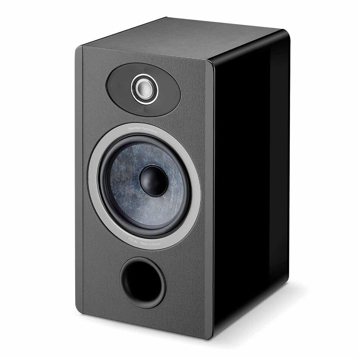 Focal OPEN BOX Vestia No1 Bookshelf Loudspeaker - Black - Pair - A Grade