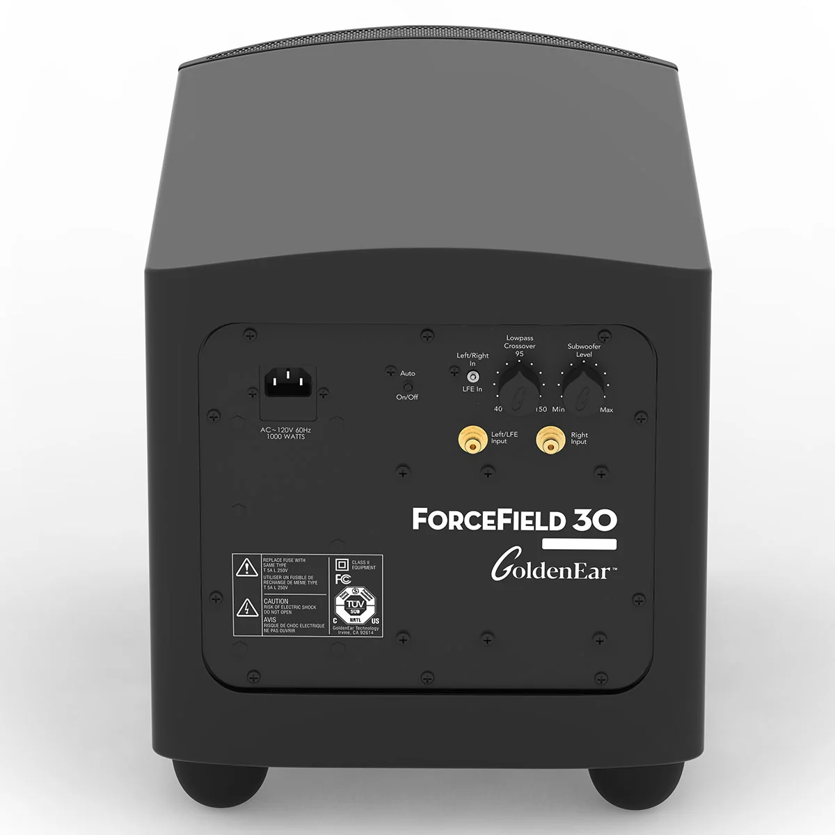 GoldenEar ForceField 30 - 8" Compact Subwoofer - Black - Image 5