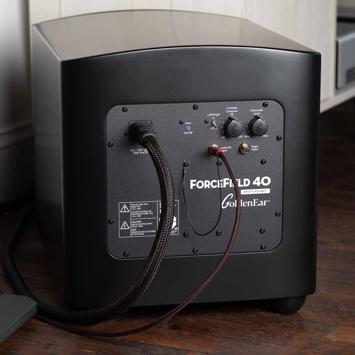 GoldenEar ForceField 40 Compact Subwoofer - Black - Image 12