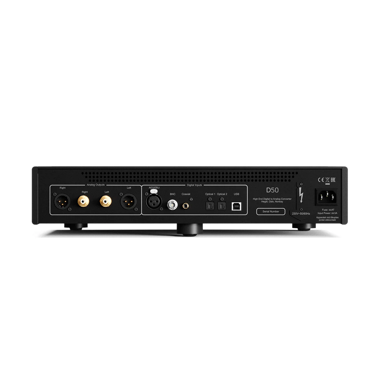Hegel D50 The Raven Reference DAC - Image 4