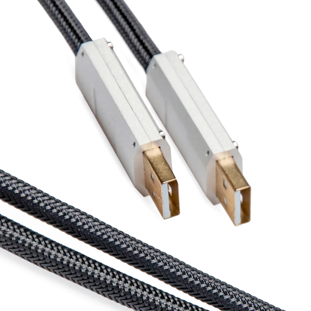Gemini Dual Headed Audiophile USB Cable - 0.7m - Image 4