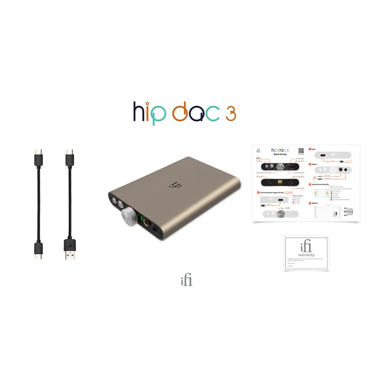 iFi Audio hip-dac 3 Portable USB DAC and Headphone Amplifier - Image 6