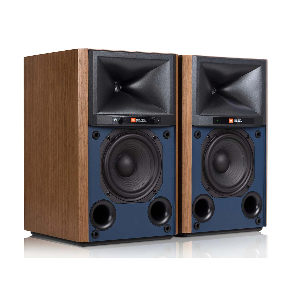 JBL 4305P Powered Bookshelf Speakers - Pair - Image 3