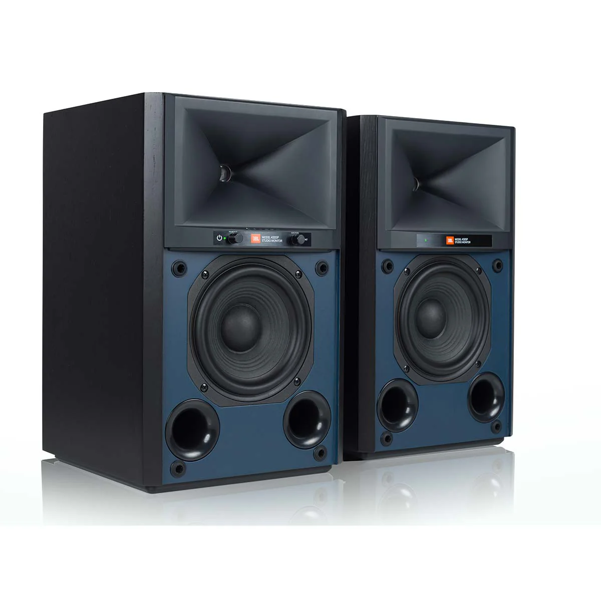 JBL 4305P Powered Bookshelf Speakers - Pair - Image 7