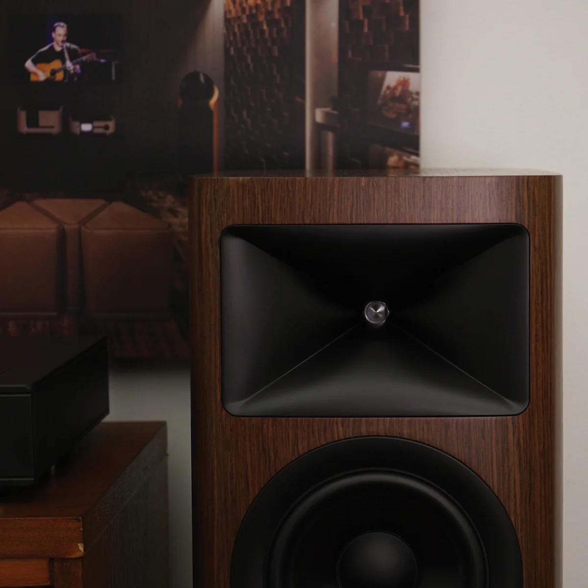 JBL HDI-3600 2.5-Way Floorstanding Loudspeaker - Gray Oak - Image 5