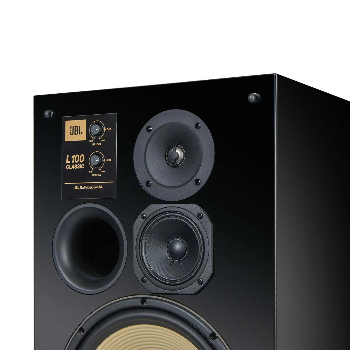 JBL L100 Classic Loudspeaker - Limited Edition Gloss Black - Each - Image 10