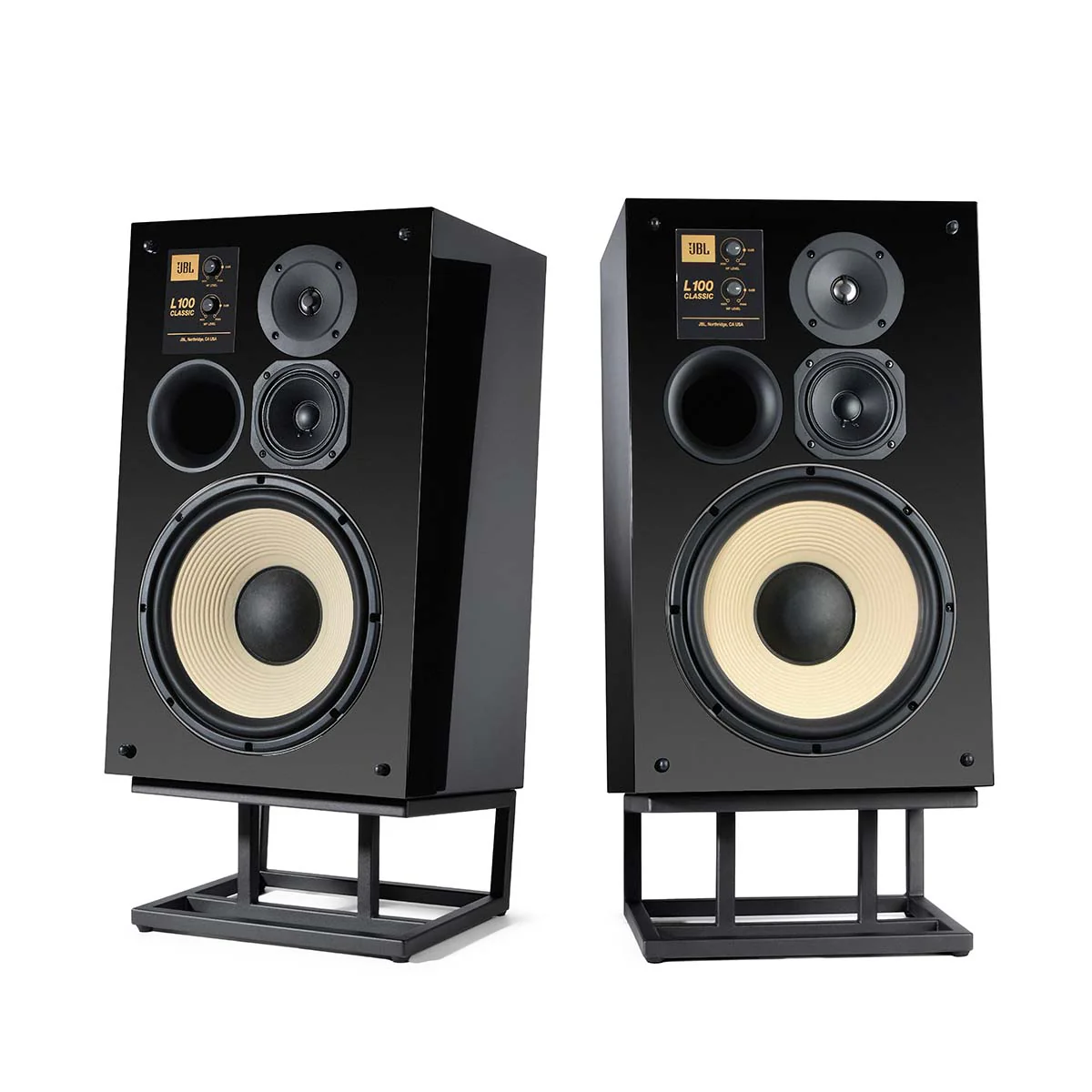 JBL L100 Classic Loudspeaker - Limited Edition Gloss Black - Each - Image 14