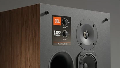 JBL L100 Classic Loudspeaker - Limited Edition Gloss Black - Each - Image 2