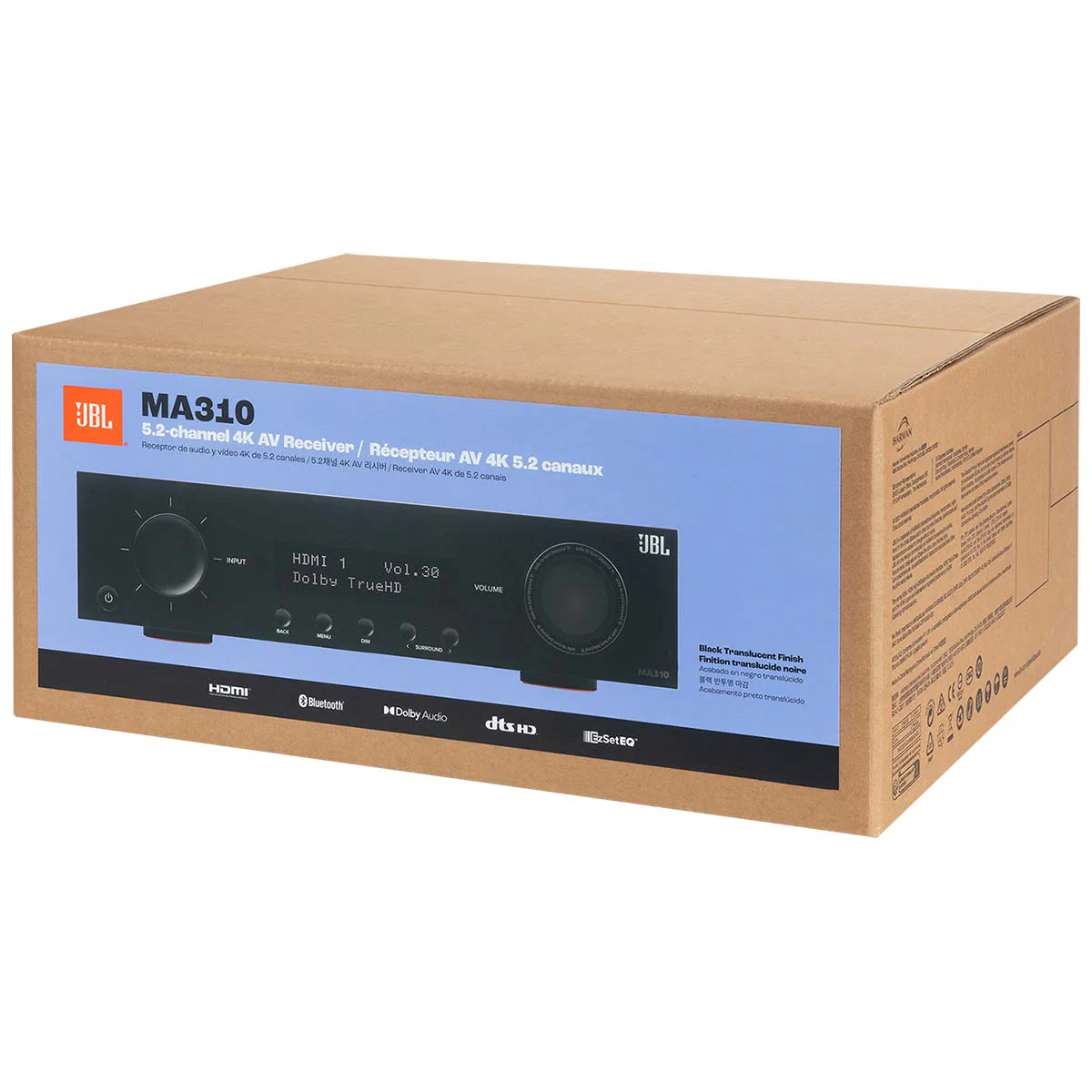 JBL OPEN BOX MA310 5.1 4K Avr With Black Front Panel - A Grade - Image 9